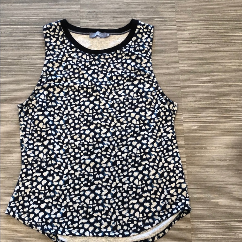 Leopard print muscle tank